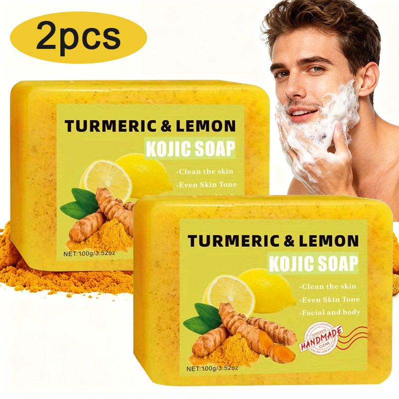 Turmeric - Jabón de ácido cítrico de cúrcuma,