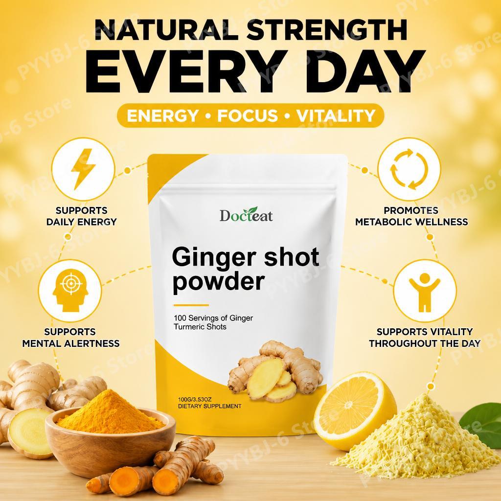 Docteat Jengibre en Polvo con  - Ginger Tea reseña y precio
