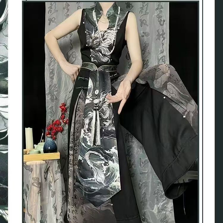 Conjunto de estilo Hanfu chino - Echinacea reseña y precio