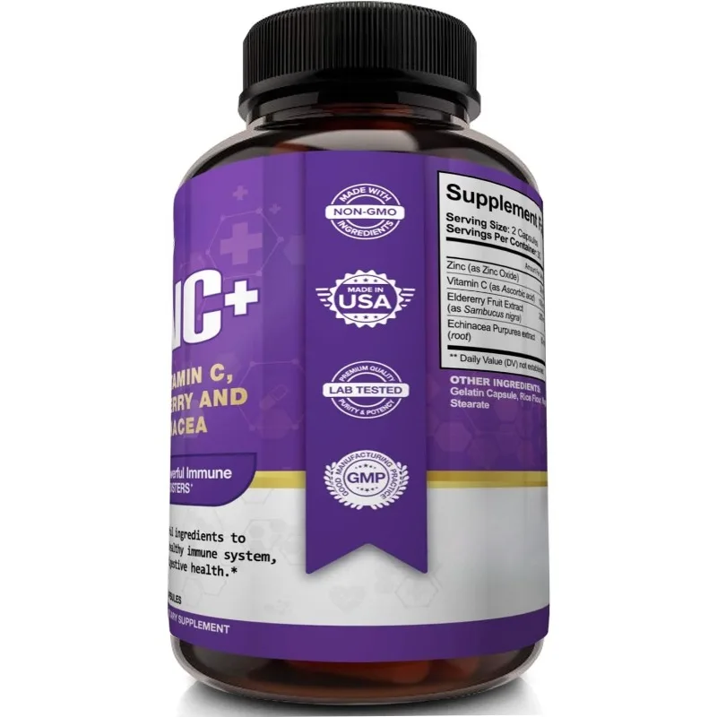 Cápsulas de zinc de 50 mg: con - Echinacea reseña y precio